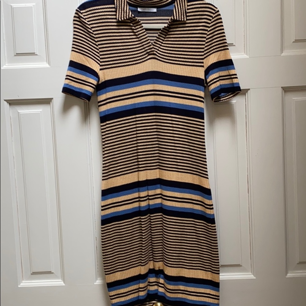 Zara Knit Polo Dress